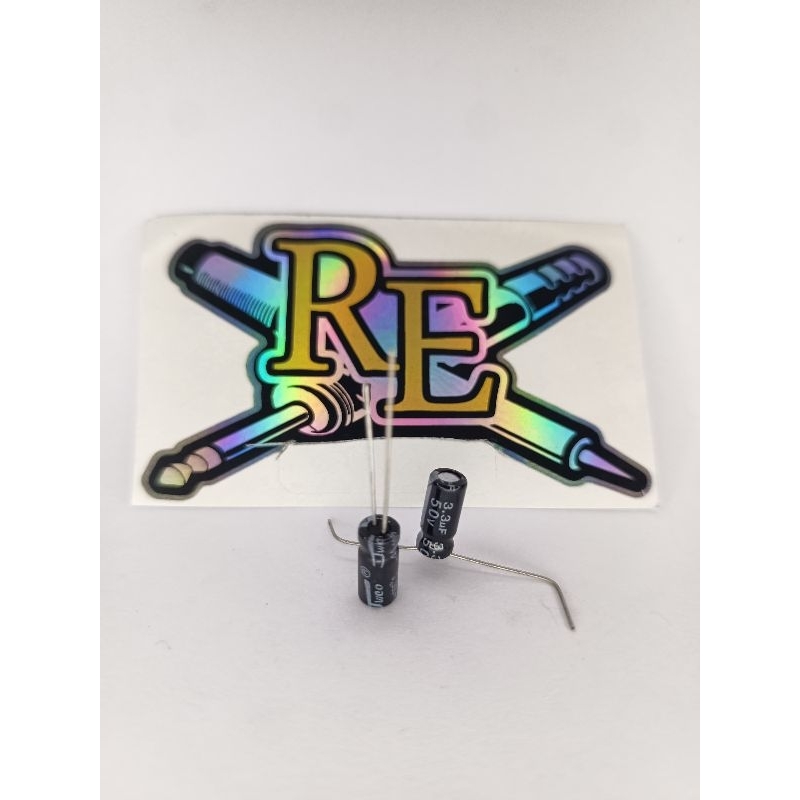 capasitor elco 3,3uf 50v kapasitor