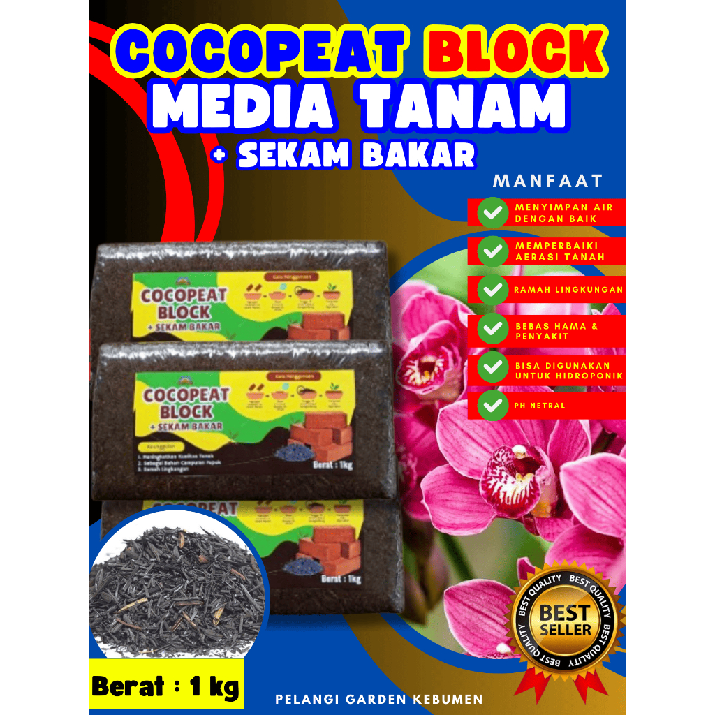 TERLARIS  Cocopeat Infarm, Cocopeat Jumbo, Cocopeat Kasar