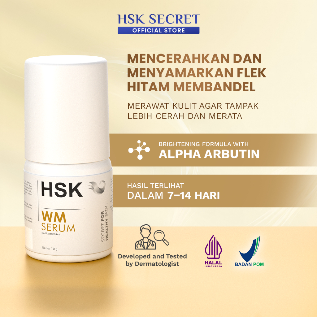 HSK Secret WM Serum | Atasi Flek Hitam Membandel