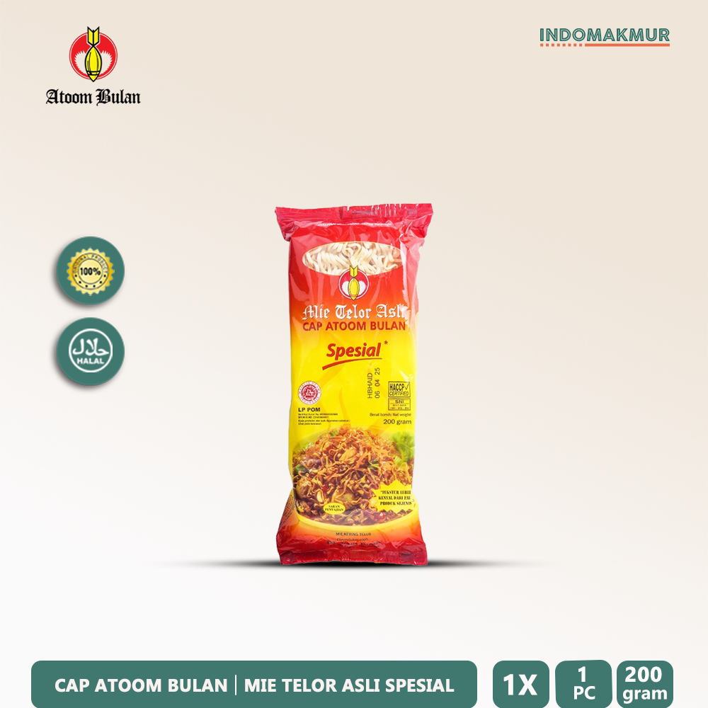 

IDM - Mie Telor - Cap Atoom Bulan