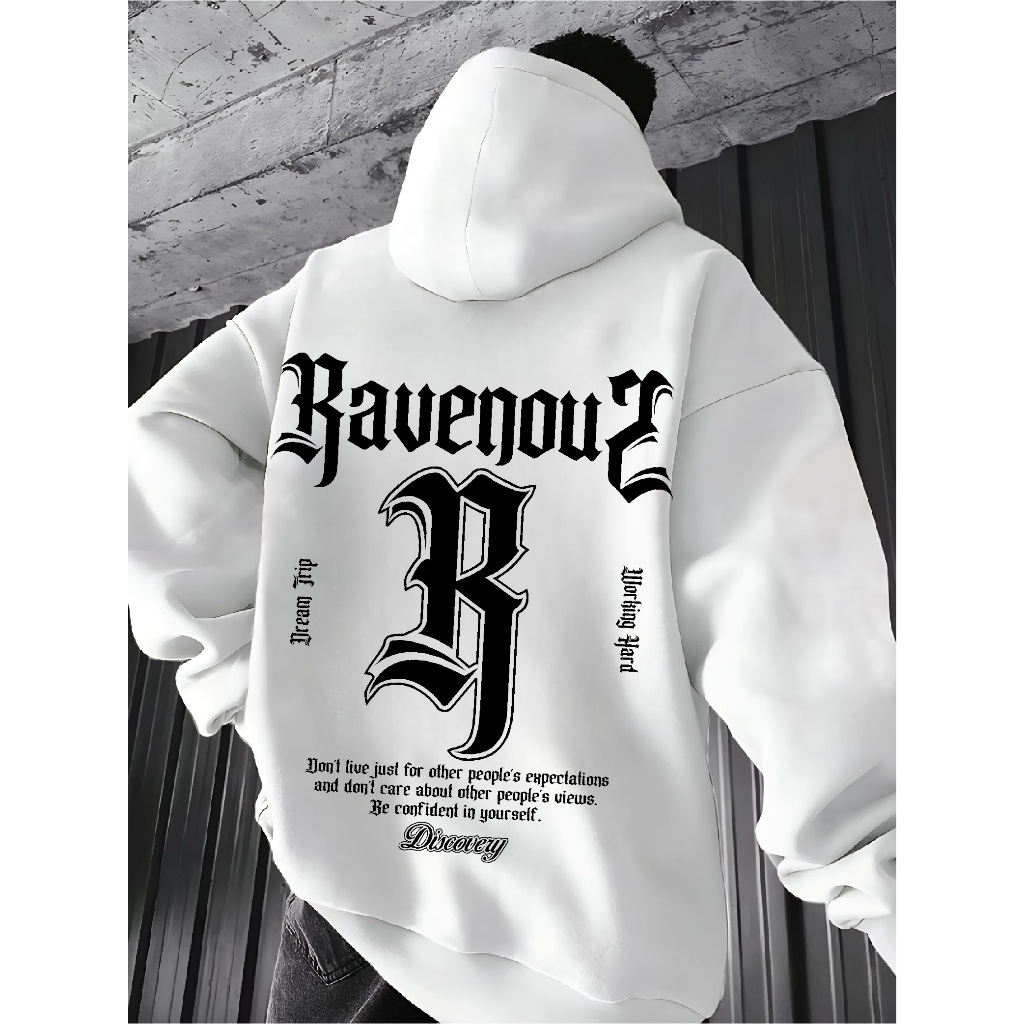 FENJACK Hoodie Jumper  RAVENOUS (Sablon) M -XXL (unisex Pria & Wanita)