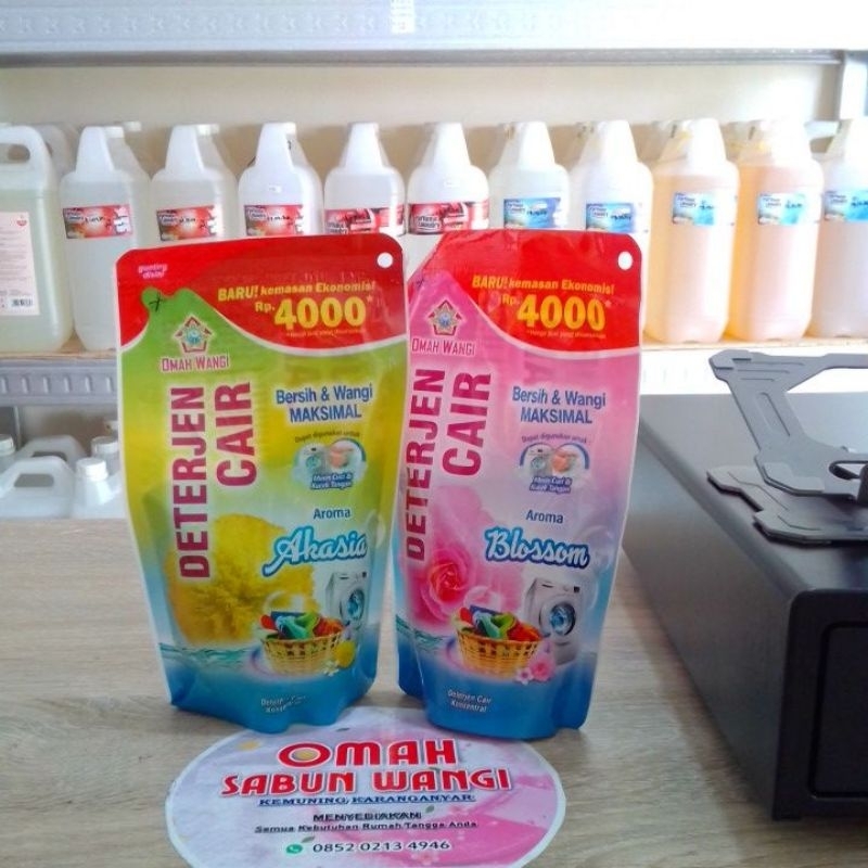 Deterjen cair omah wangi 250 ml