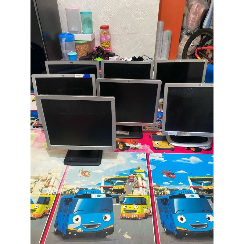 Monitor LCD Bekas 17 inch/PC Unit Bekas/Layar Monitor/Komputer Bekas