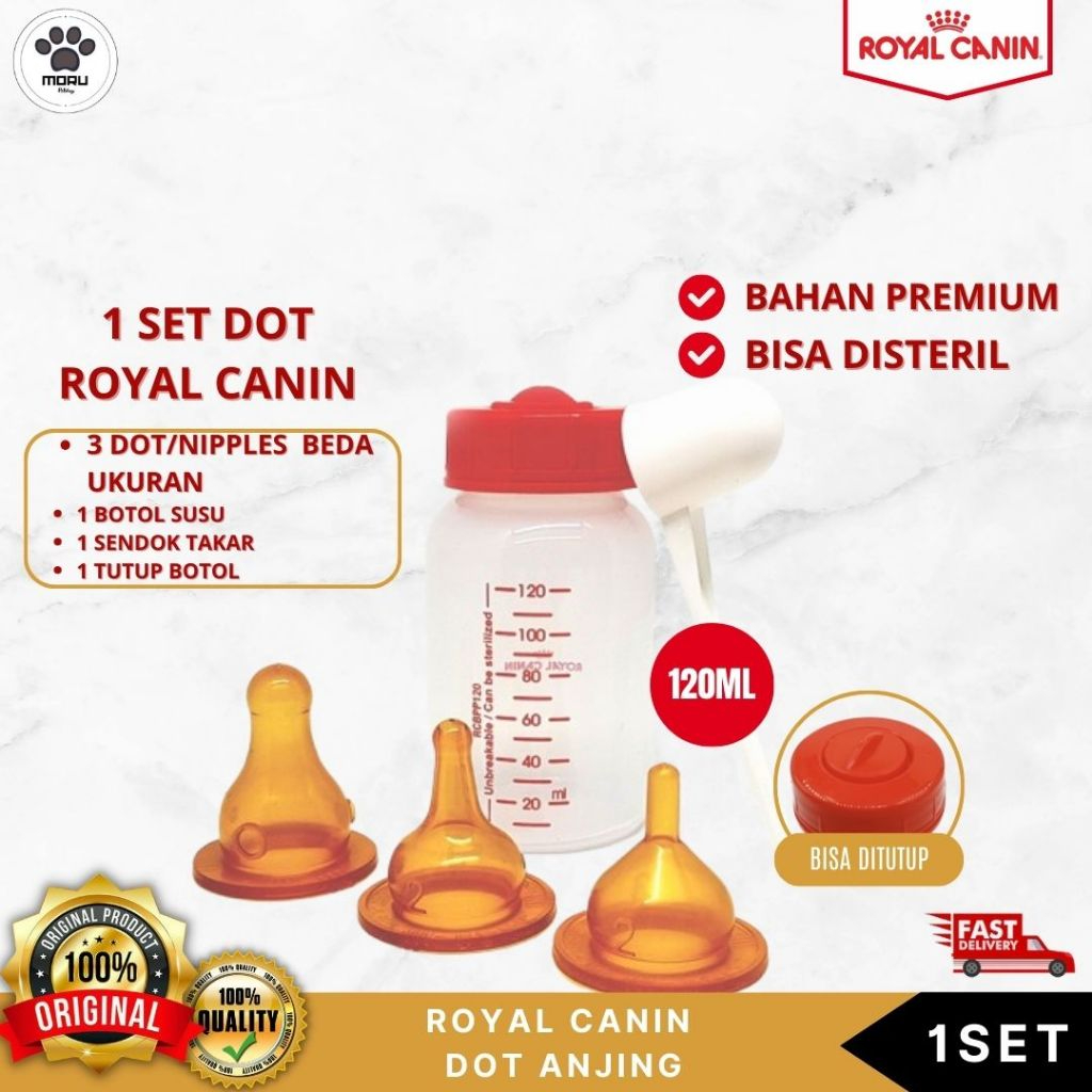DOT SUSU ROYAL CANIN anak anjing lengkap / dot susu anak anjing