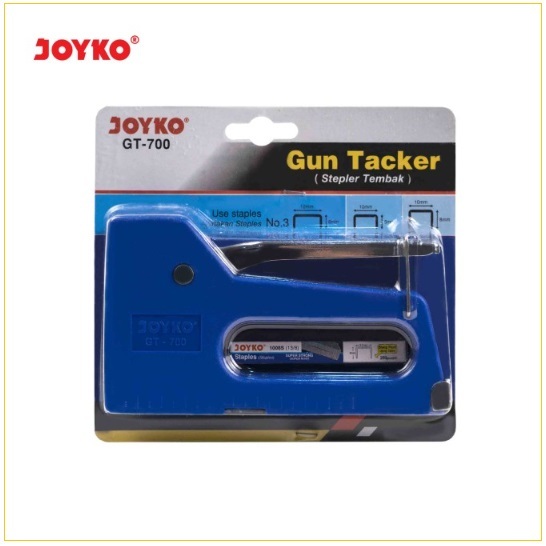

Stepler Tembak Gun Tacker (Staples 13/8) GT-700 JOYKO