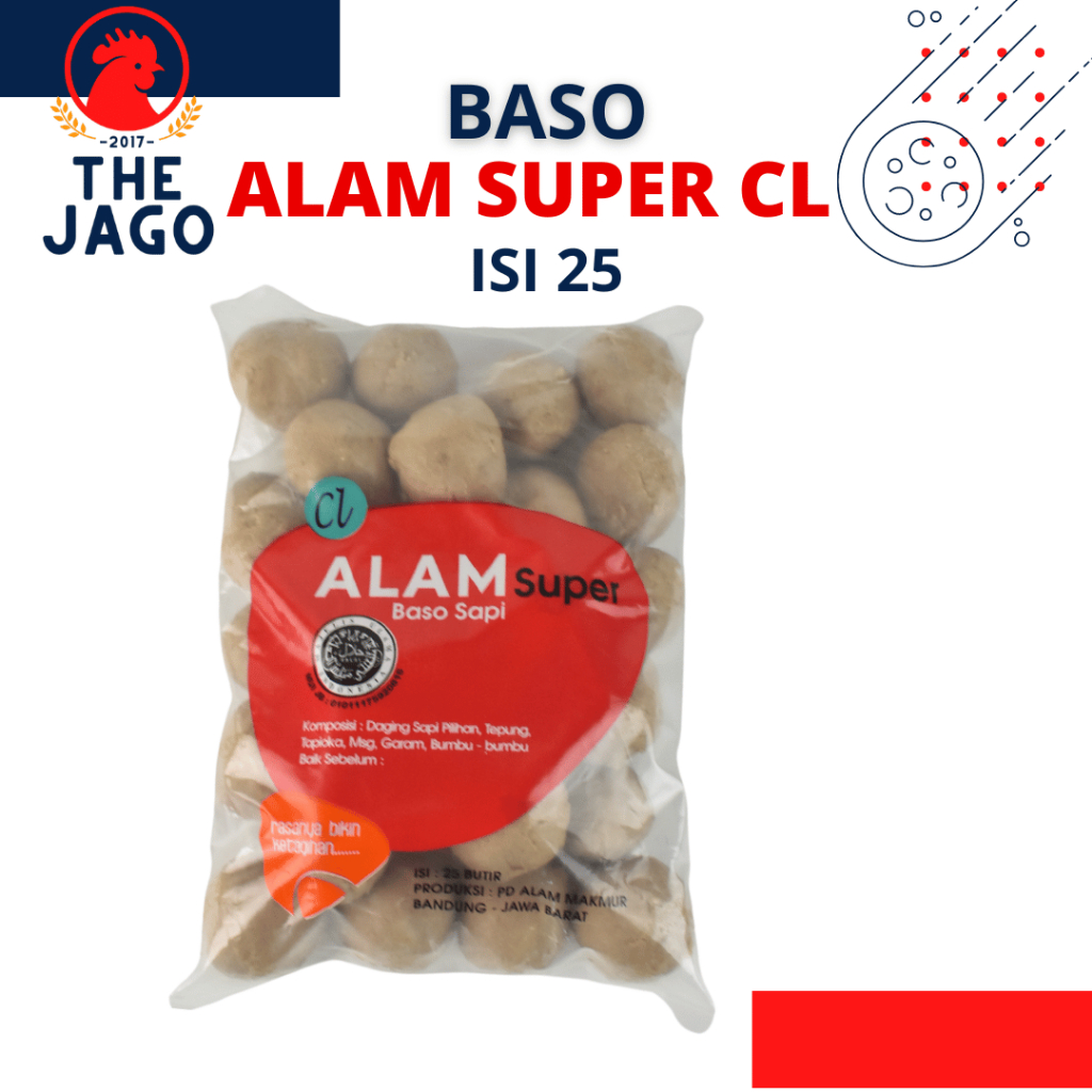 

Baso Alam Super Urat Polos CL 540gr