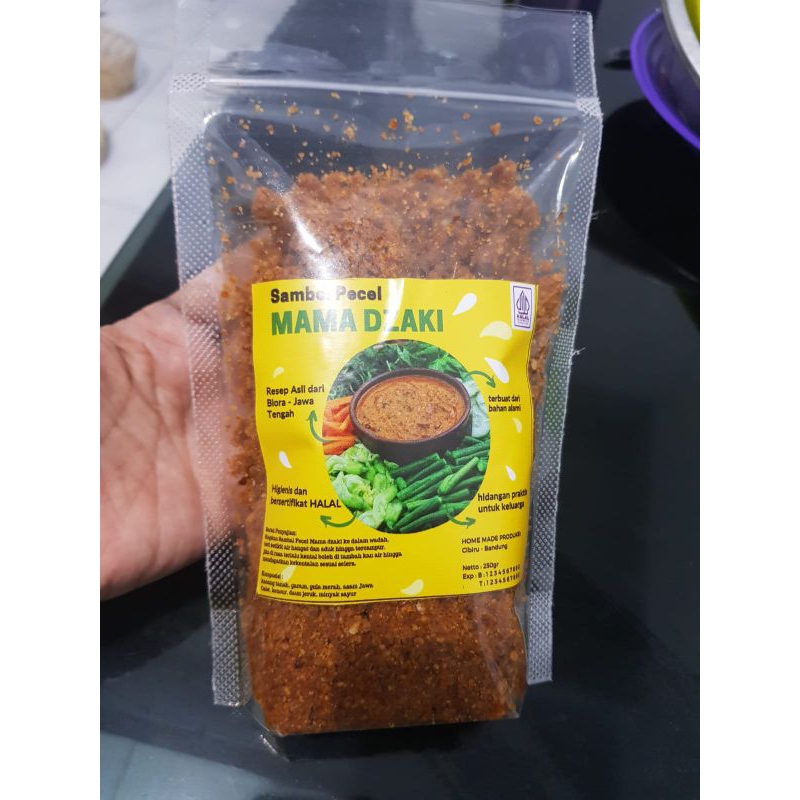 

Sambal Kacang 250gr / Resep Asli dari Jawa