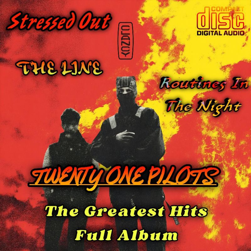 KASET CD AUDIO MUSIK LAGU TWENTY ONE PILOTS - KASET CD MOBIL MUSIK LAGU BARAT