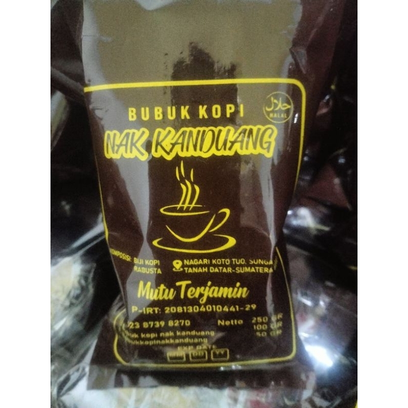 

bubuk kopi NAK KANDUANG