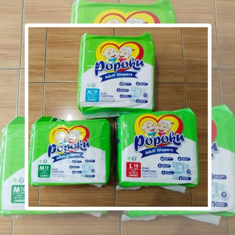 POPOKU Popok Dewasa Tipe Perekat