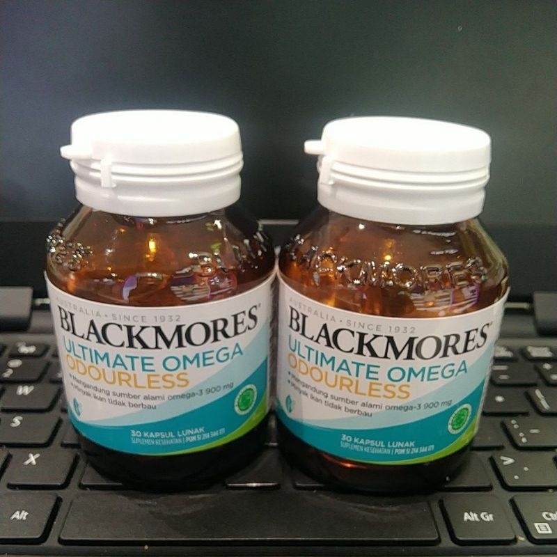 BLACKMORES ULTIMATE OMEGA 3 ODOURLESS ISI 30 KAPSUL LUNAK