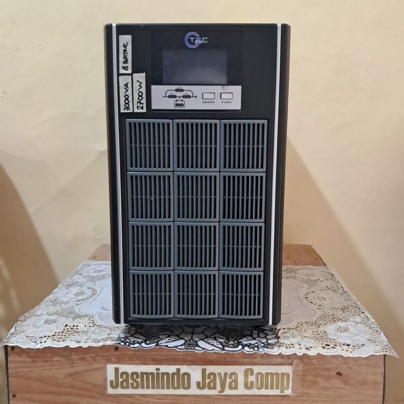 Ups Online PSW GTEC 3000VA 2700W 96V dan Battery New