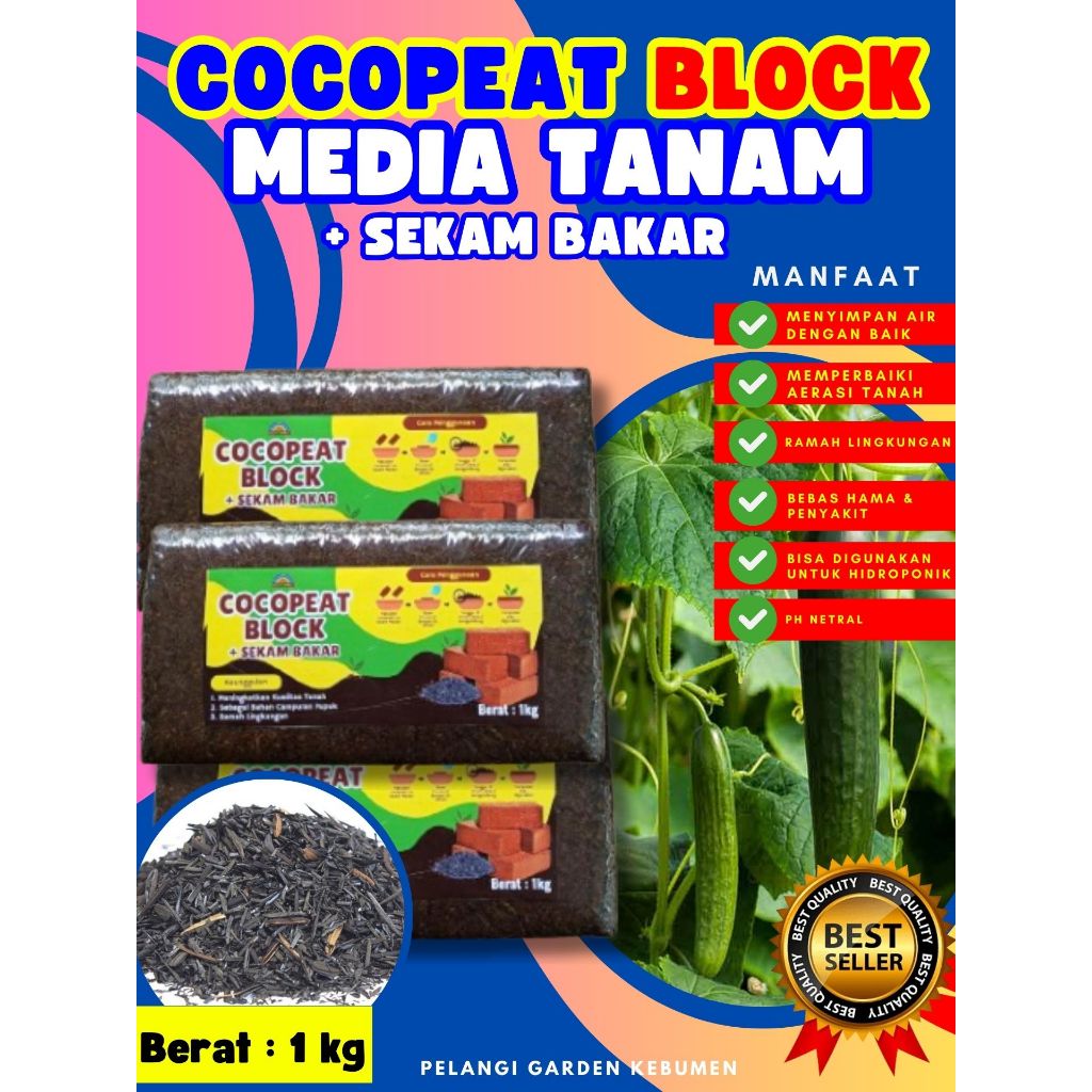 PALING LARIS  Cocopeat Kasar, Cocopeat Kering, Cocopeat Low Ec