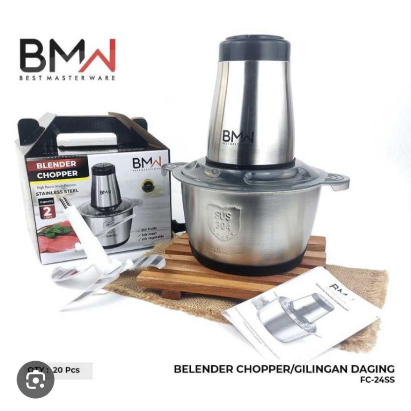 Choper blender daging penggiling meat blendek elektrik stainless Steel Cooper grinder/VS