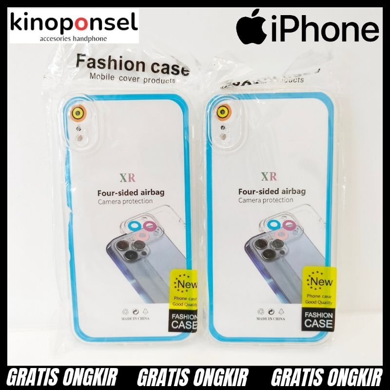 CASE HP IPHONE XR | Case Bening Premium Bahan Tebal Pelindung Kamera Silikon Softcase Camera Protect