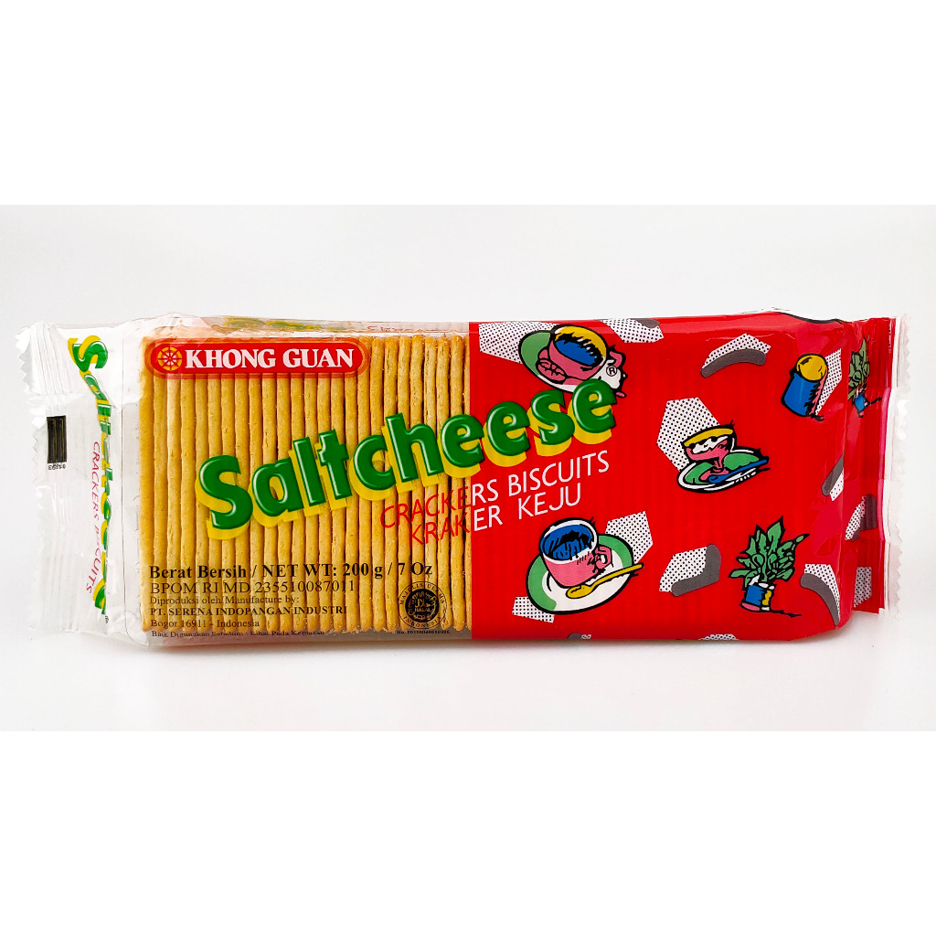 

SALTCHEESE CRACKERS 200GR DUS ( 30 PCS )
