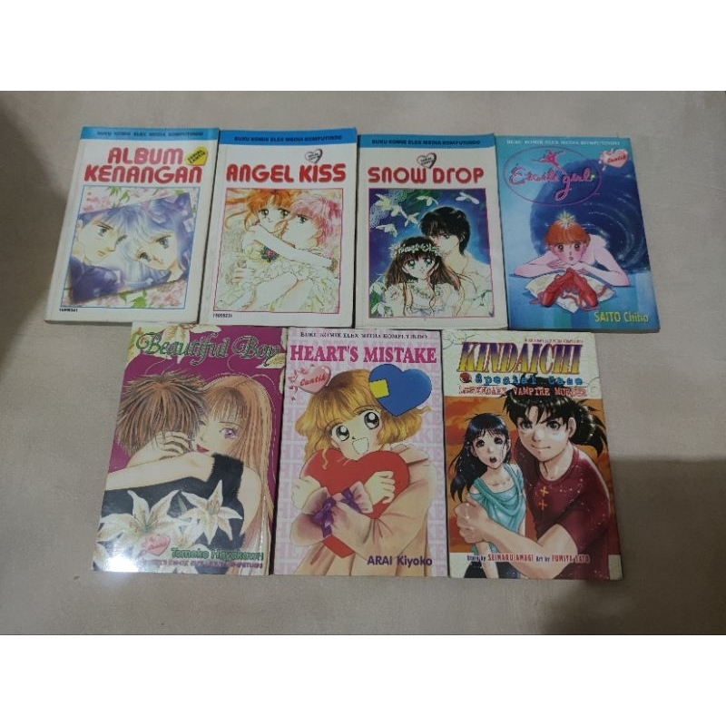 komik serial cantik one shot end by elex media