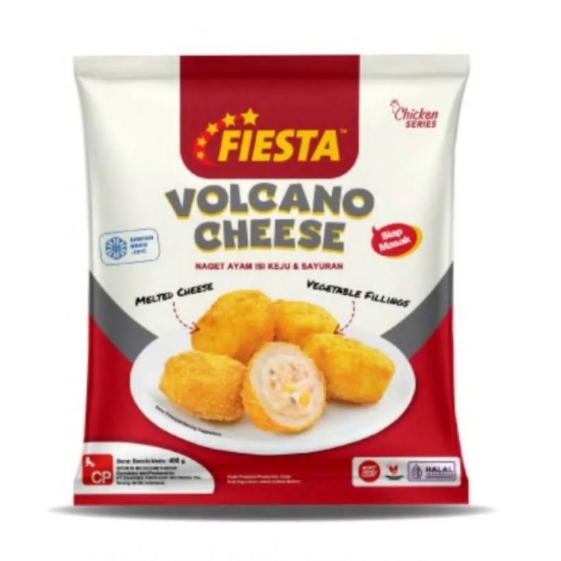 

Fiesta Volcano Cheese 400Gr