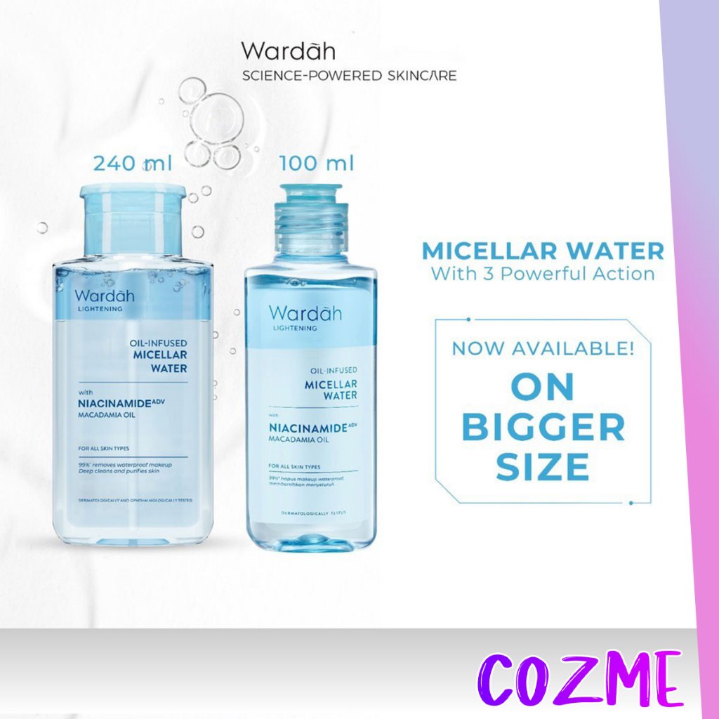 WARDAH Lightening Oil-Infused Micellar Water