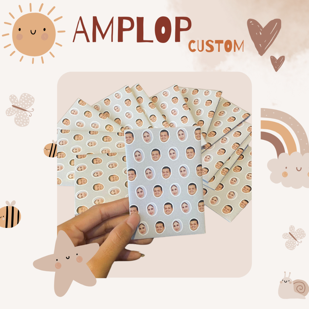 Amplop Custom Desain Suka-Suka | Amplop Custom Desain Lucu | amplop Aesthetic
