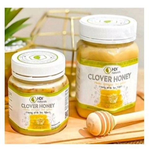 

MADU CLOVER HONEY HDI 100% ORIGINAL EXP TAHUN 2026 + SENDOK KAYU
