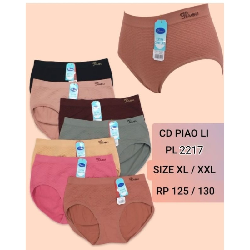 CELANA DALAM PIOLI 2217 HIGH WAIST XL XXL/CD RAJUT PIOLI 2217