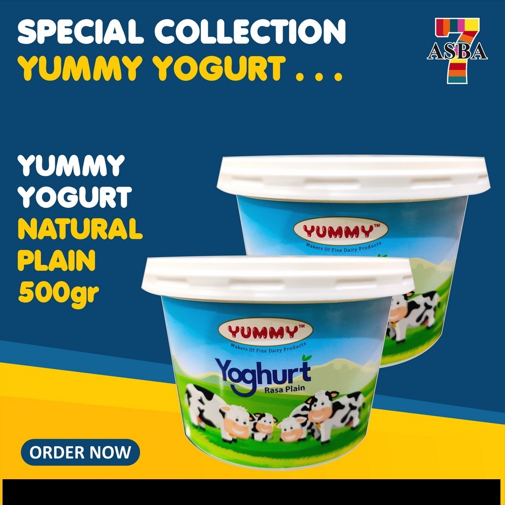 

YUMMY YOGHURT NATURAL PLAIN 500ML