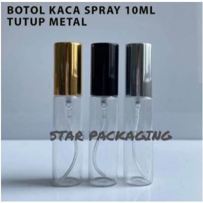 Botol Kaca 10ml Botol Spray 10ml Botol Spray Kaca 10ml Reffil