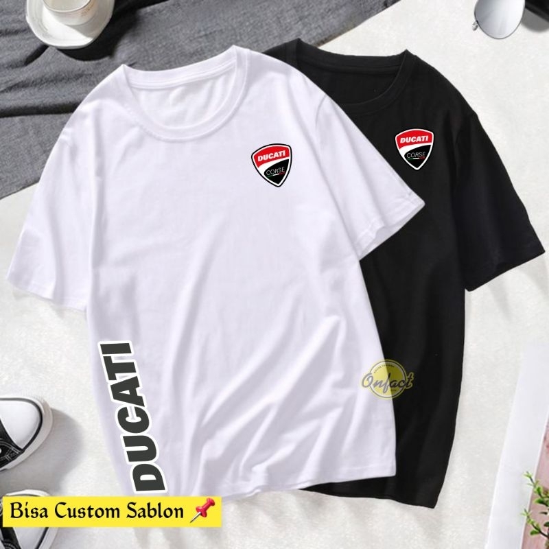Rompi sablon DUCATI LENOVO - topi sablon DUCATI - jaket sablon DUCATI LENOVO - custom sablon DUCATI 