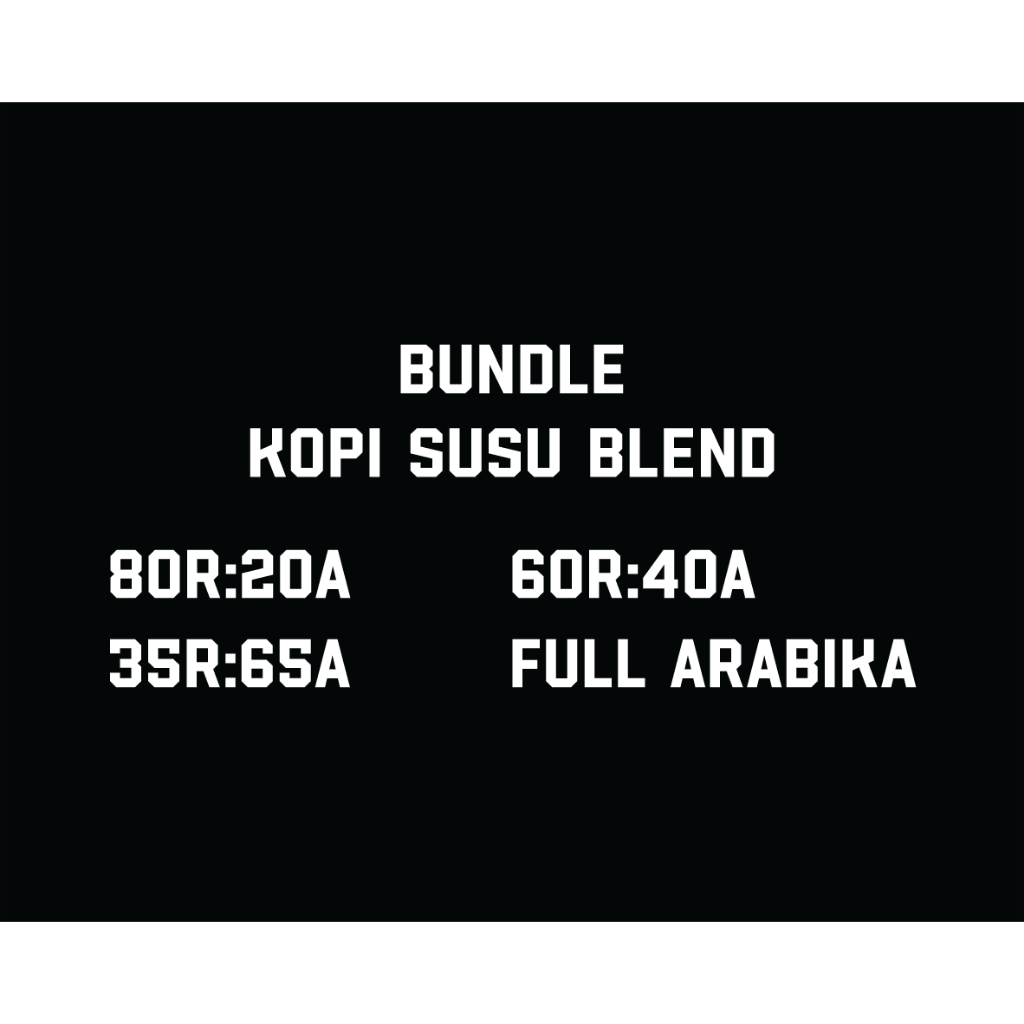

Bundle Es Kopi Susu Blend 100gr - Cantigi Coffee Roastery