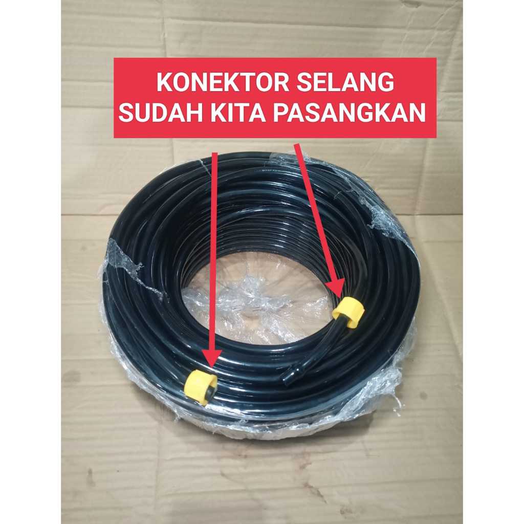 RB Paket Sprayer Pertanian Dobel Pompa Hiu Selang 50M