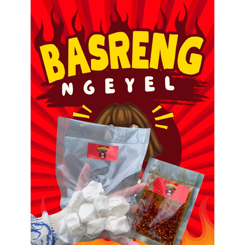 

Basreng Mentah Snack Basreng Ngeyel isi 8 butir free chili oil ngeyel