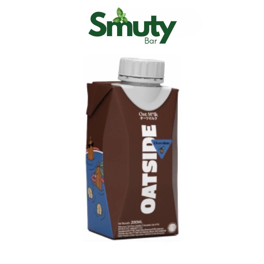 

OATSIDE Mini Cap Oat Milk Barista Blend 200ml (Kemasan Tutup Botol) | Susu Oat