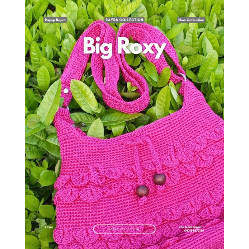 TAS RAJUT SLEMPANG - TAS RAJUT SLEMPANG WANITA KODE ROXY