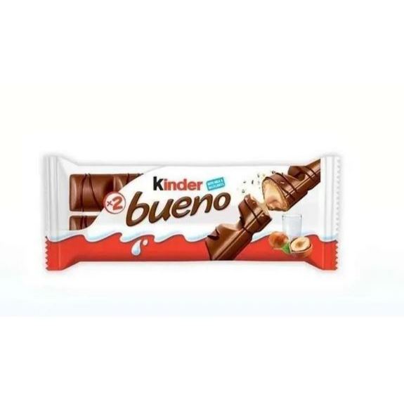 

Kinder Bueno With Milk & Hazelnuts isi 2 batang 2*21.5 g