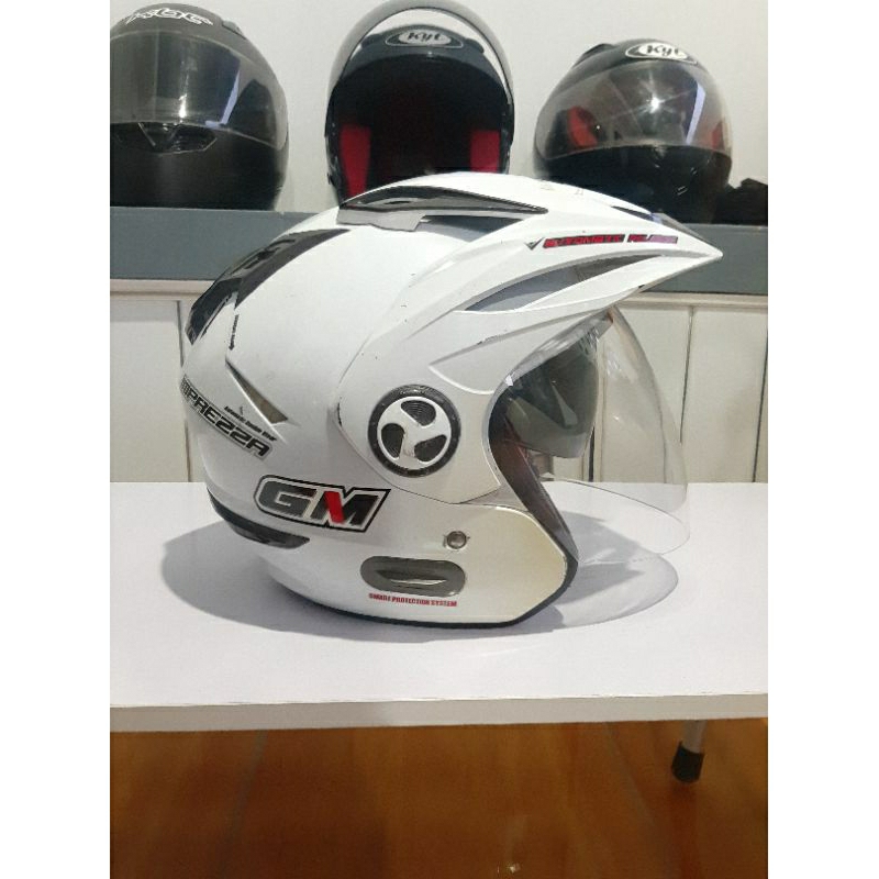 Helm Gm Imprezza Double Visor Size.M (Bekas)