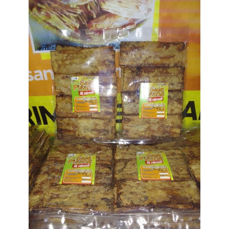 

Cemilan Sale Pisang AL HIKMAH Renyah Gurih