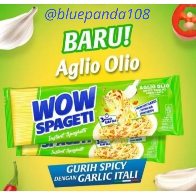 

WOW SPAGETI AGLIO OLIO NEW