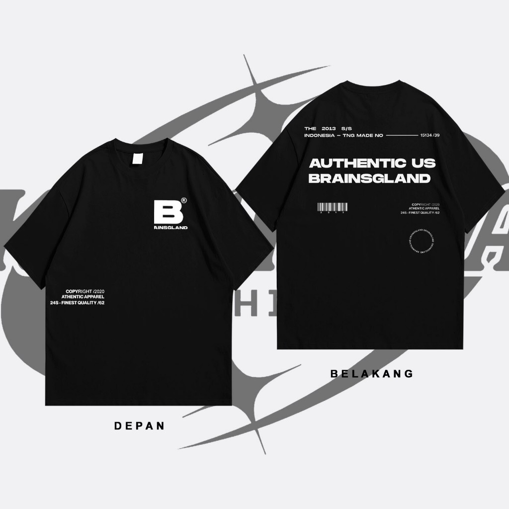 T-Shirt | Oversize | Authentic | Brainsgland