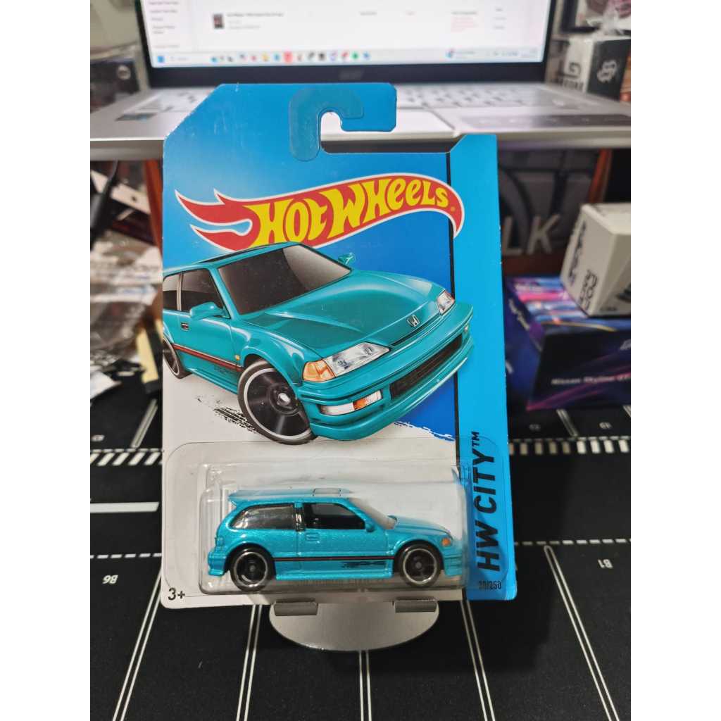 Hot Wheels 1990 honda civic ef tosca