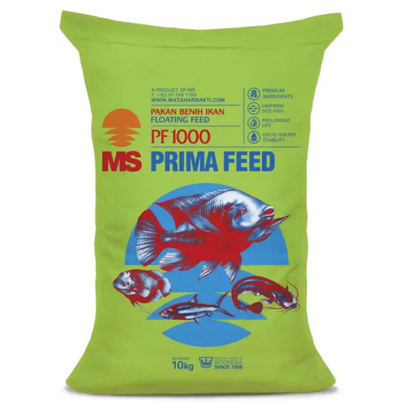 PELET IKAN PF 500,PF 800 DAN PF 1000 Repack 500g PAKAN BENIH IKAN