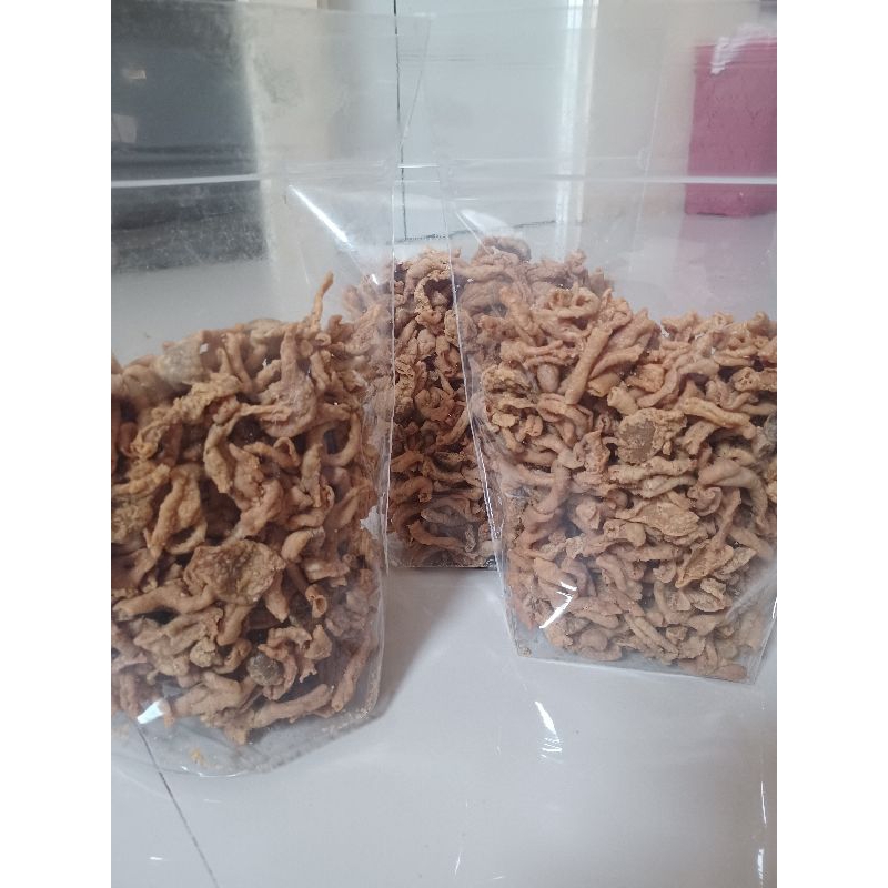 

Kripik usus renyah merk lestari