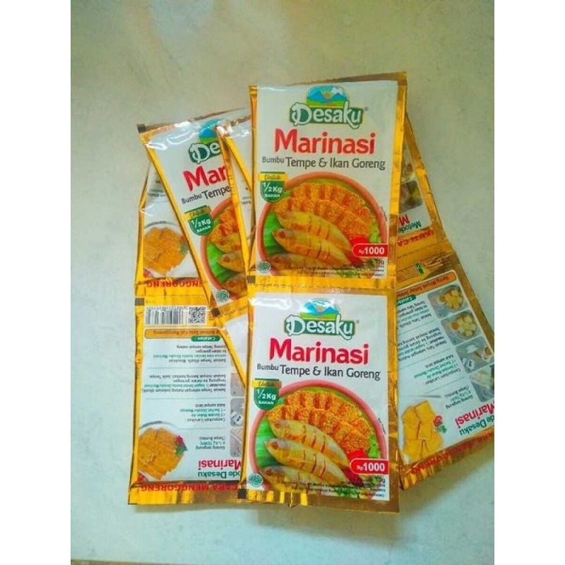 

Desaku marinasi renceng 15gr (isi 12 pcs)