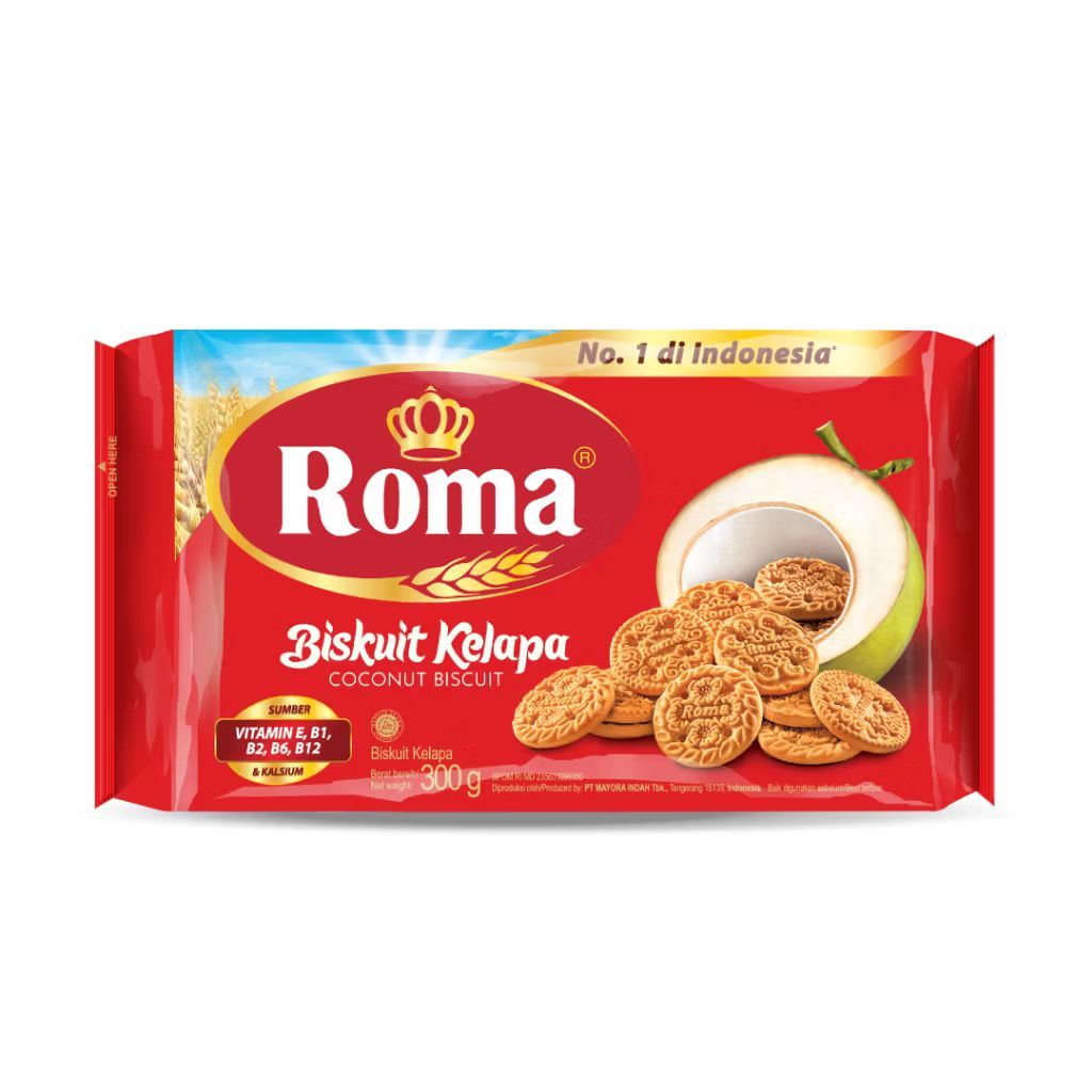 

Biskuit Roma Kelapa 300 gr