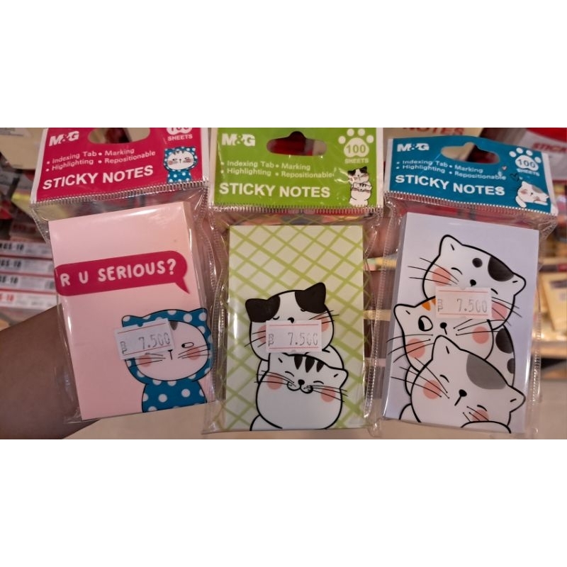 

Sticky Notes M&G/Memo tempel polos warna