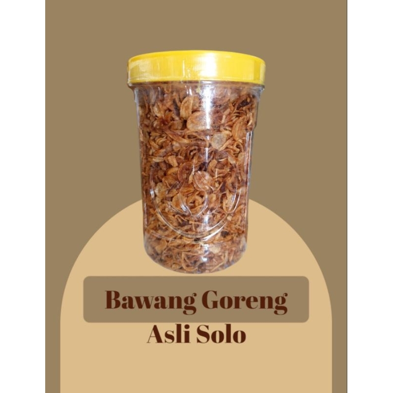 Bawang Goreng Asli Solo 250gr