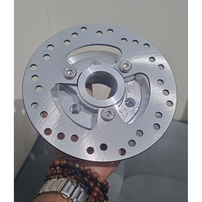 Plendes Satria fu Adaptor Piringan Cakram Belakang Satria FU PNP Grand Supra 110 Shogun 110 Shogun 1