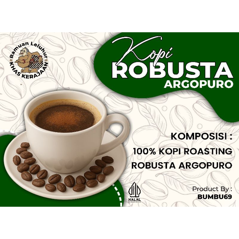 

FINE KOPI ROBUSTA Argopuro 100%