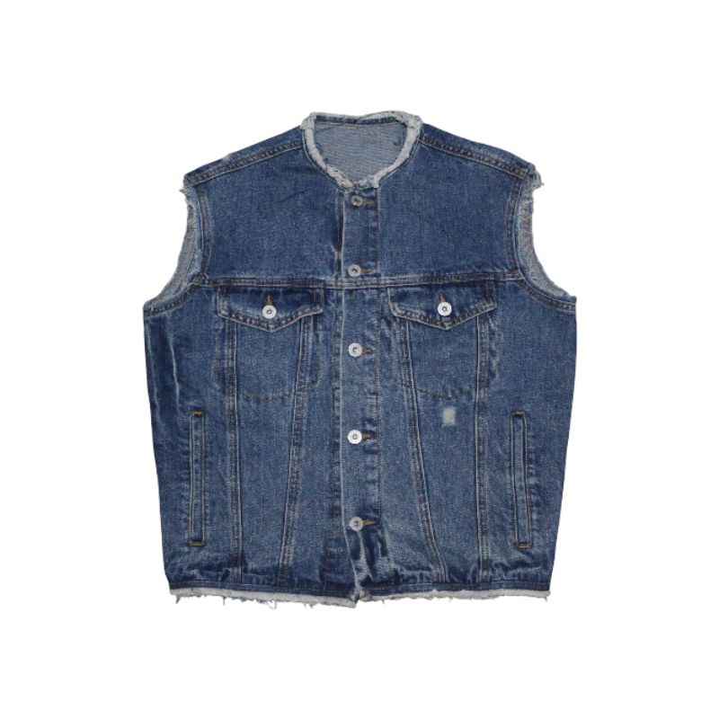 vest denim unbranded
