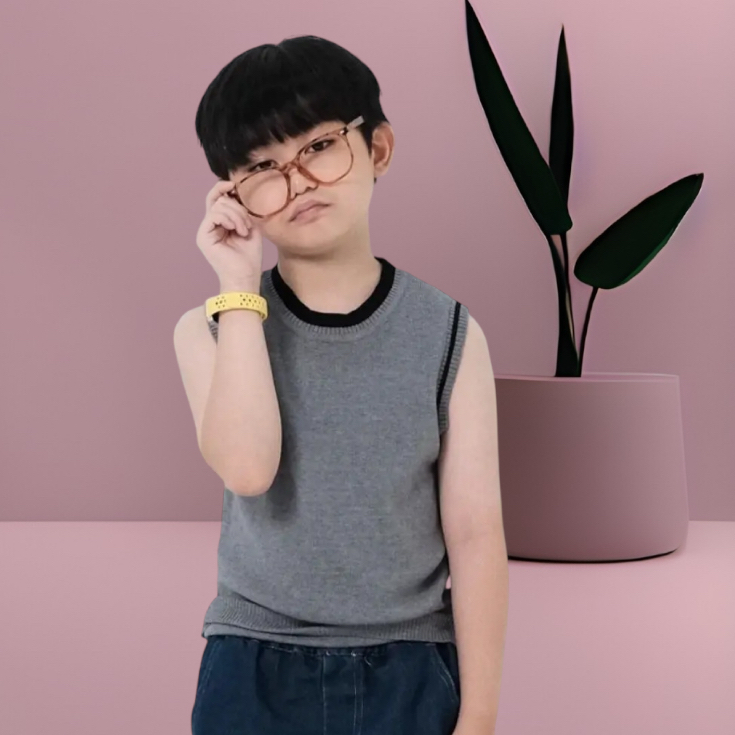 Rompi Vest Anak Laki-laki perempuan 2-6th Outerwear Knit